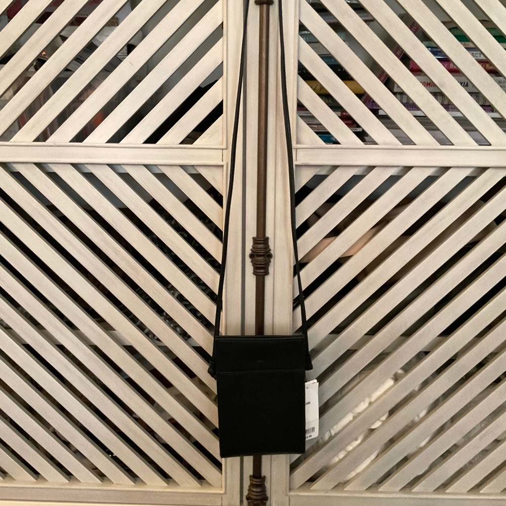 Perfect size black crossbody by Uni Qlo